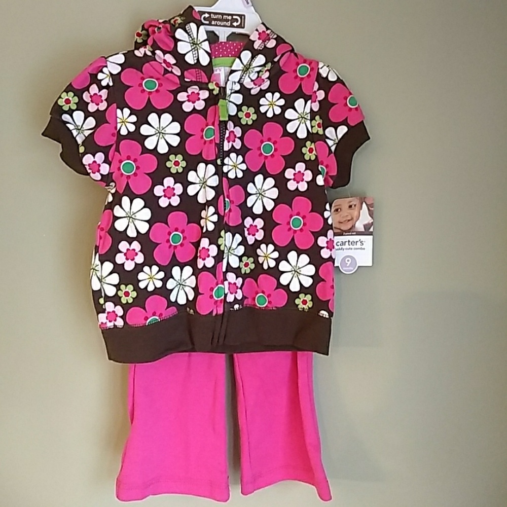 NWT Carter's 9 mo. Baby girl outfit